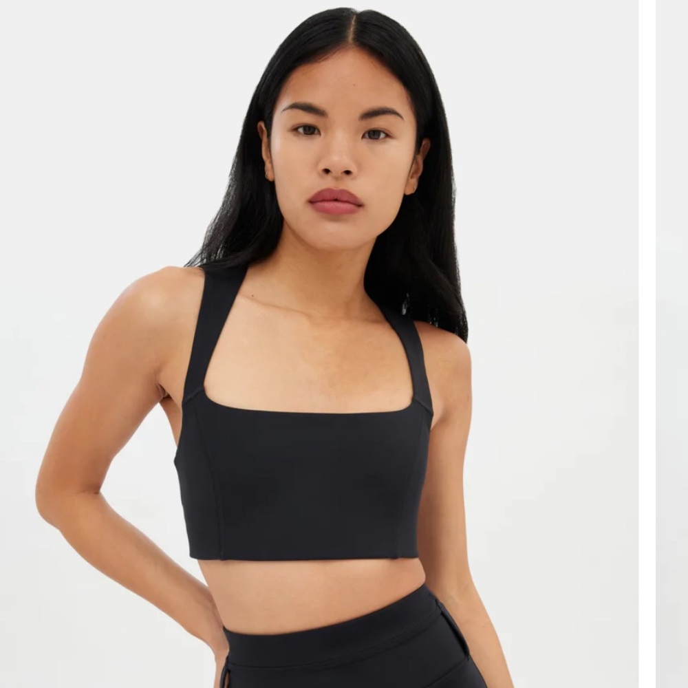 Girlfriend Collective Black Sports Bra